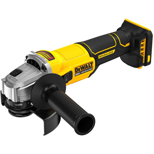 Brushless Cordless Slide-Switch Grinder (Tool Only), 4-1/2" Wheel, 20 V