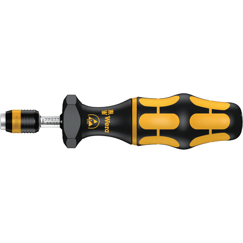 Series 7400 ESD Kraftform Adjustable Torque Screwdriver, 2.5 -29 Ft.-lbs. Torque Range, 6" Length