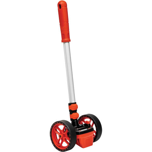 SAE Dual Wheel Measuring Wheel, 4"/10.16 cm, 9999' Range, Inches/Feet