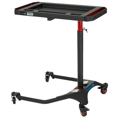 JUHT-100A Adjustable-Height Under-Hood ABS Tool Tray, 0 Drawers, 18-7/10" L x 31-17/20" W x 48-2/5" H, Black