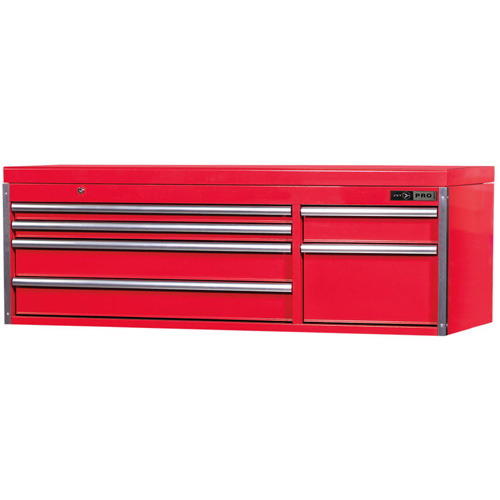 PMC5606 Pro Series Mechanic’s Chest, 55-1/2" W, 6 Drawers, Red