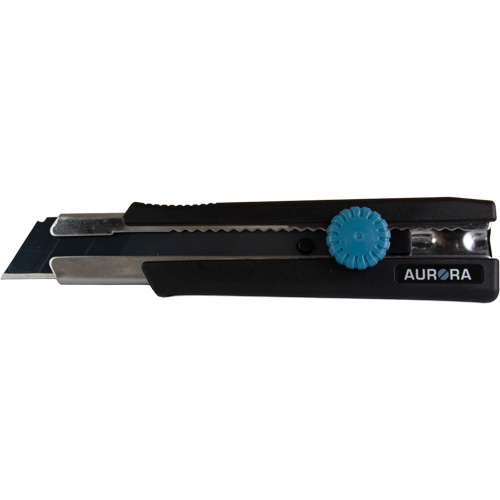 READYEDGE™ 25mm Retractable Knife, Carbon Steel, Heavy-Duty, Rubber Handle