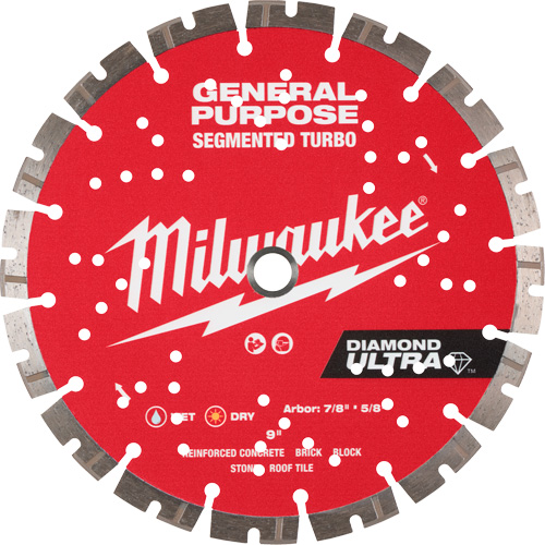 DIAMOND ULTRA™ Segmented Turbo General Purpose Diamond Blade