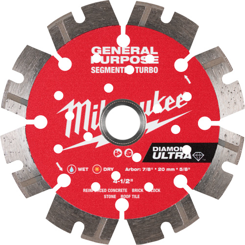DIAMOND ULTRA™ Segmented Turbo General Purpose Diamond Blade