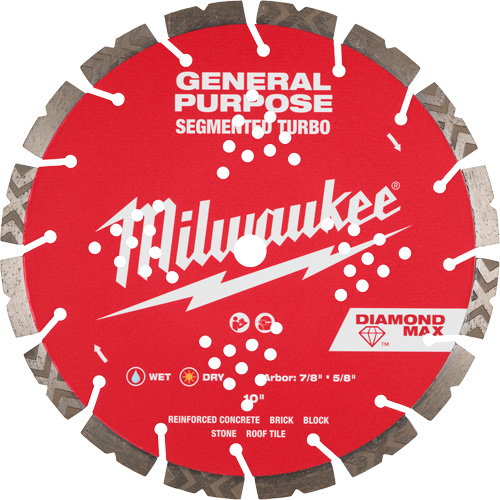 DIAMOND MAX™ Segmented Turbo General Purpose Diamond Blade