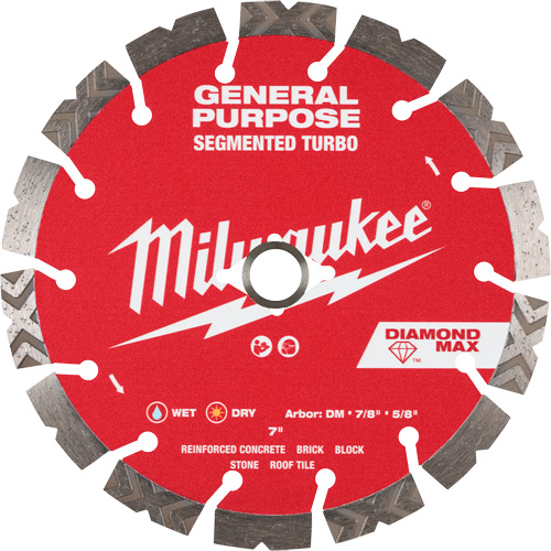 DIAMOND MAX™ Segmented Turbo General Purpose Diamond Blade