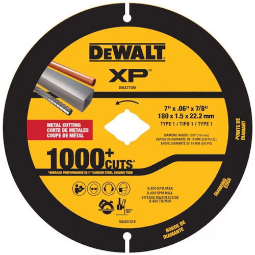 XP Metal Diamond Blade for Angle Grinders & Circular Saws