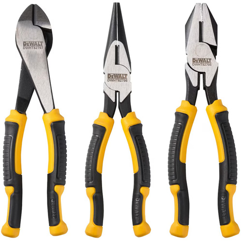 Laser Hardened Pliers Set, 3 Pieces