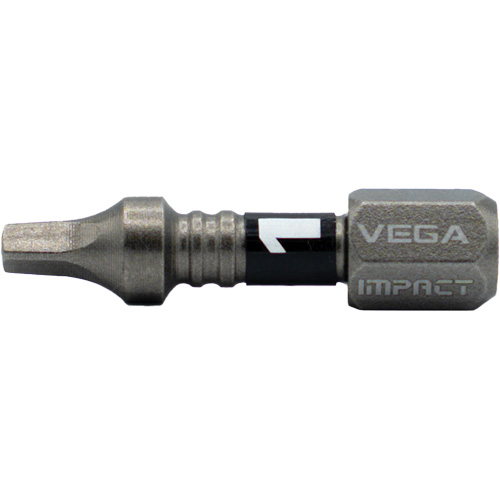 Impactech® Insert Bit, Square, #1, 1/4" Drive