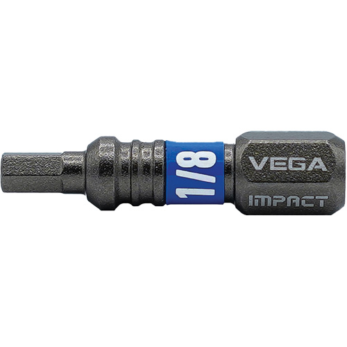 Impactech® Insert Bit, Hex, 1/8", 1/4" Drive