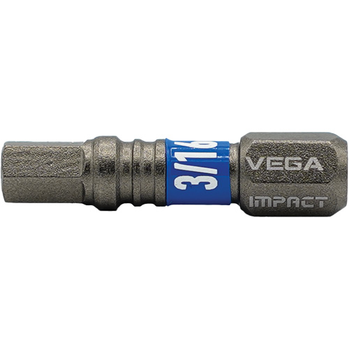 Impactech® Insert Bit, Hex, 3/16", 1/4" Drive