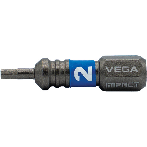 Impactech® Insert Bit, Hex, 2 mm, 1/4" Drive