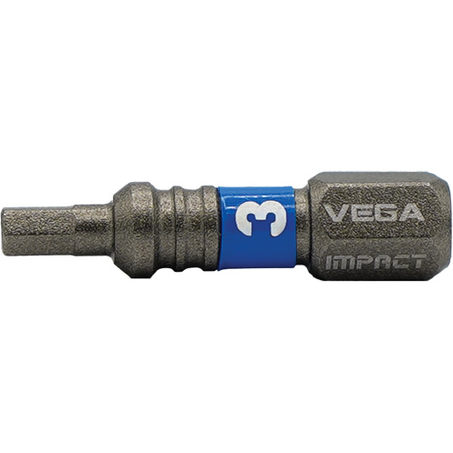 Impactech® Insert Bit, Hex, 3 mm, 1/4" Drive