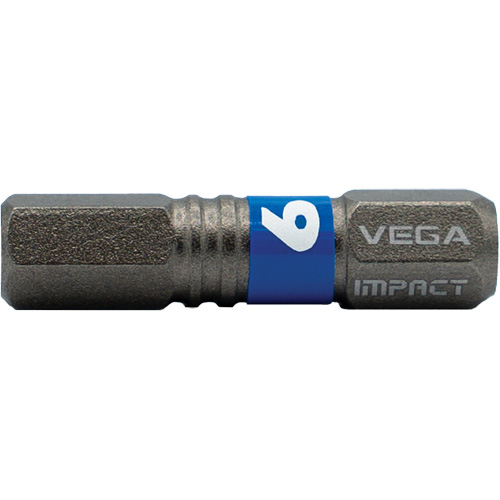 Impactech® Insert Bit, Hex, 6 mm, 1/4" Drive
