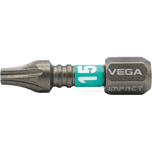 Impactech® Insert Bit, Torx, T-15, 1/4" Drive