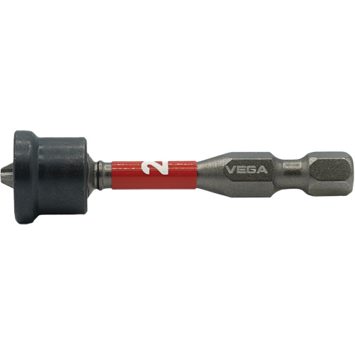Impactech® Drywall Indenter Insert Bit, #2 Tip, 1/4" Drive Size, 2" Length
