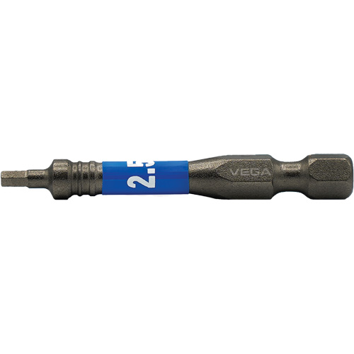 Impactech® Power Bit, Hex, 9/64" Tip, 1/4" Drive Size, 2" Length