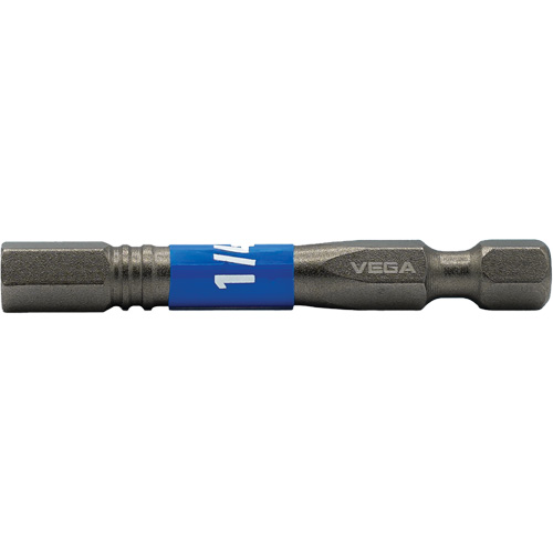 Impactech® Power Bit, Hex, 1/4" Tip, 1/4" Drive Size, 2" Length