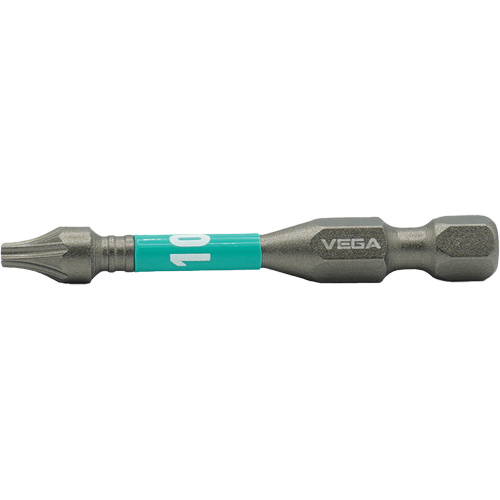 Impactech® Power Bit, Torx, T-10 Tip, 1/4" Drive Size, 2" Length