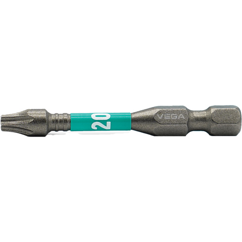Impactech® Power Bit, Torx, T-20 Tip, 1/4" Drive Size, 2" Length