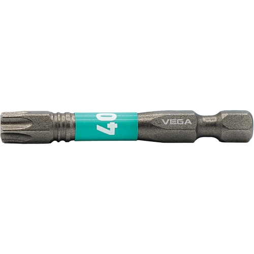 Impactech® Power Bit, Torx, T-40 Tip, 1/4" Drive Size, 2" Length
