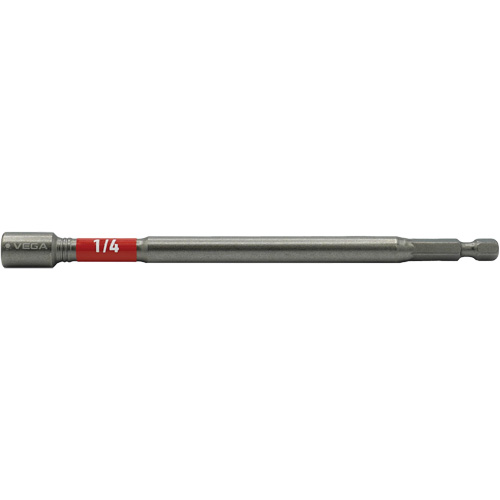 Impactech® Nut Driver, 1/4" Tip, 1/4" Drive, 6" L, Magnetic