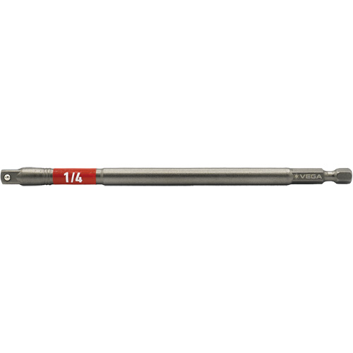 Impactech® Impact Socket Adapter, 1/4" Drive Size, 1/4" Male Size, 6" L