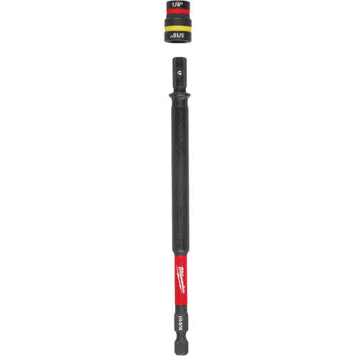 SHOCKWAVE™ Impact Duty 1/4” & 5/16” QUIK-CLEAR™ 2-in-1 Nut Driver, 1/4" Drive, 6" L, Magnetic