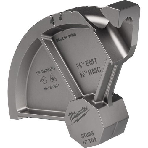 3/4” EMT / 1/2” RMC Conduit Bending Shoe