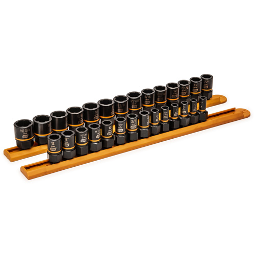 Bolt Biter™ Extraction Socket Set, 28 Pcs, Impact, 1/4"/3/8" Drive Size