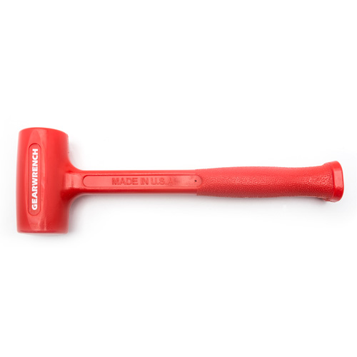 One-Piece Standard Head Dead Blow Hammer, 38 oz., Textured Grip, 15-1/4" L
