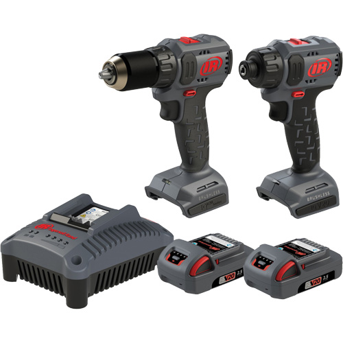 Compact Drill & Screwdriver Cordless Combo Tool Kit, 20 V