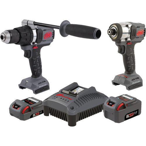 Hammer Drill & Impact Driver Combo Tool Kit, 20 V