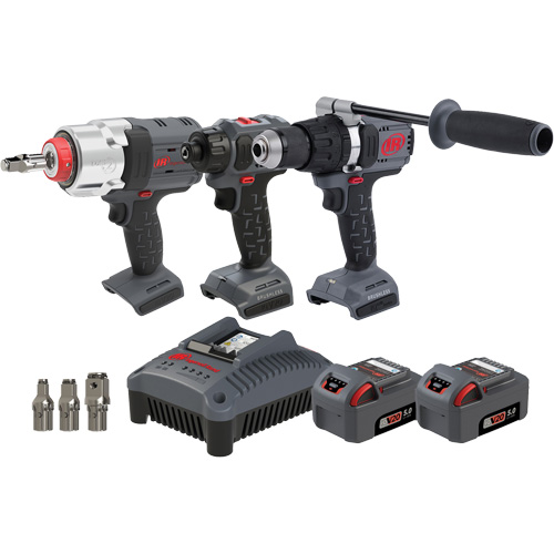 Screwdriver, Hammer Drill & Impact Driver Combo Tool Kit, 20 V