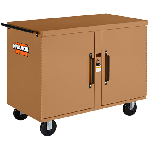 Model 49 Rolling Workbench with Padlock, 46-1/4" W x 37-1/2" H x 25" D