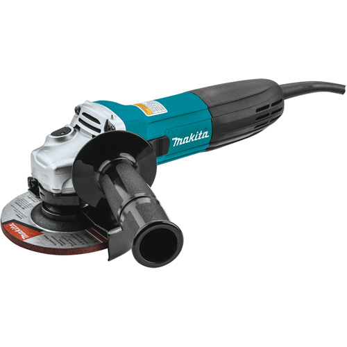 Angle Grinder with Thumb Switch, 4-1/2", 120 V, 6 A, 11000 RPM