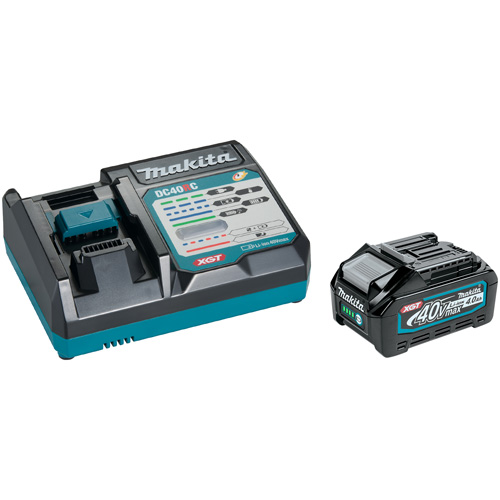 40Vmax XGT 4 Ah Battery & Fast Charger Starter Kit, 40 V, Lithium-Ion