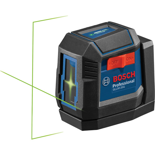 Green-Beam Self-Leveling Cross-Line Laser