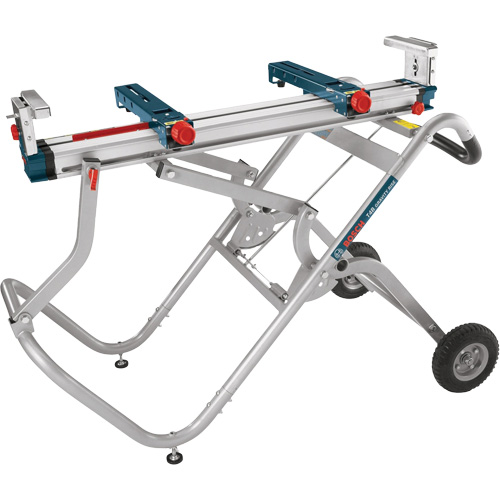 Gravity-Rise Miter Saw Stand with Wheels