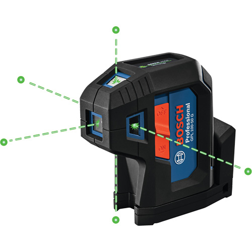 Green-Beam Five-Point Self-Leveling Alignment Laser