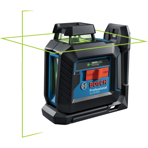 Green-Beam Self-Leveling 360° Cross-Line Laser