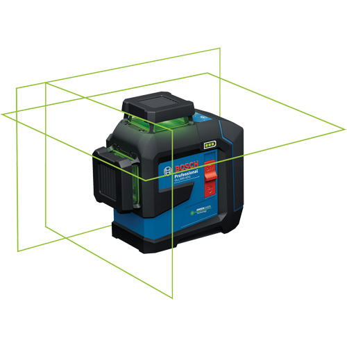 360° Green-Beam Three-Plane Leveling and Alignment Laser