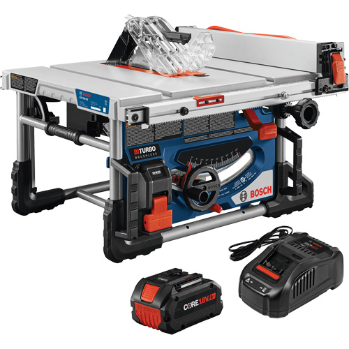PROFACTOR™ 18V 8-1/4 In. Portable Table Saw Kit, 18 V, 5500 RPM
