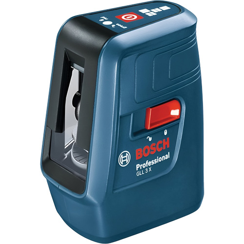 Self-Leveling Three-Line Laser