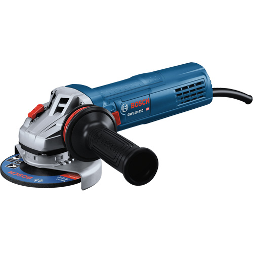 Ergonomic Angle Grinder, 4-1/2", 120 V, 10 A, 11000 RPM