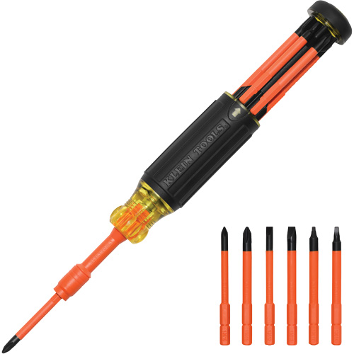6-in-1 Insulated Auto-Lock Screwdriver