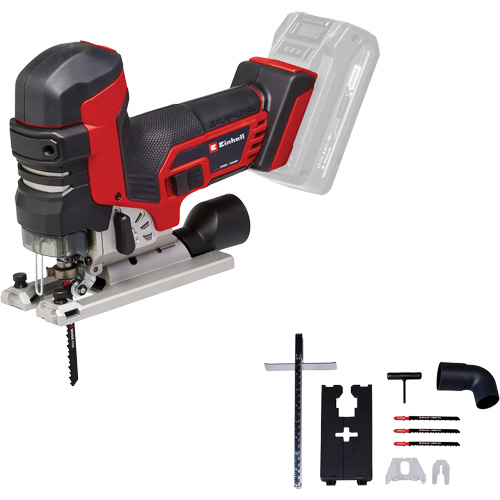 Professional Variable Speed Cordless Jigsaw with Barrel Grip (Tool Only), 18 V, Lithium-Ion, 0-3500 SPM, 1-1/32" Stroke Length