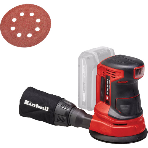 Cordless Random Orbit Sander (Tool Only), 5" Sand Paper, 18 V, 14000 - 22000 OPM