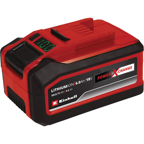 Power X-Change Battery, Lithium-Ion, 18 V, 4 - 6 Ah