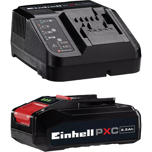 PXC Battery & Charger Starter Kit, Lithium-Ion, 18 V, 2.5 Ah